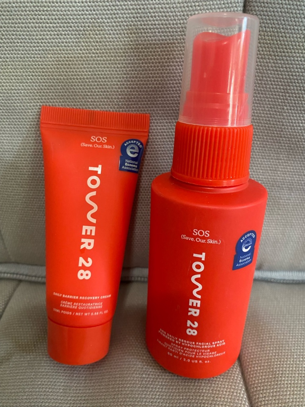 Tower 28 facial spray&cream